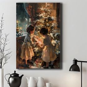 1pc Wrapped Canvas Painting, Wall Decor Living Room, Room Decor, Home Decor, Canvas Print Wrapped In Pine Frame For Holiday Celebrations, Holiday (Option: 36X24inch)
